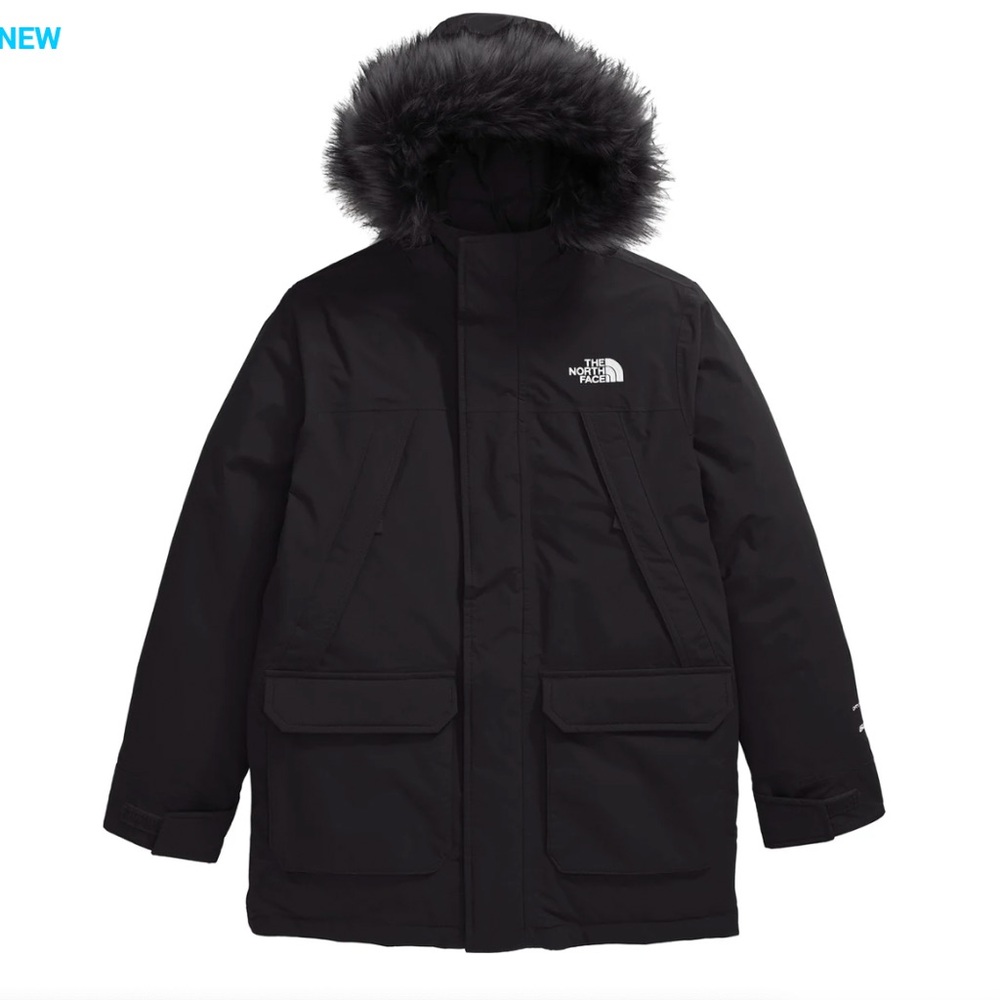 The North Face Boy’s McMurdo Parka Size Small (7/8) Colour:  Black